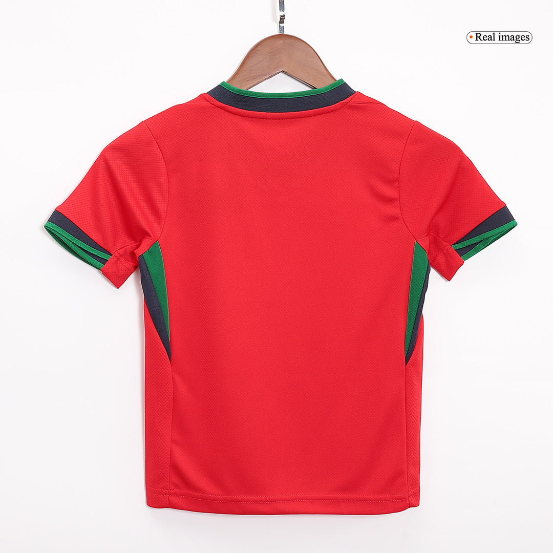 Maillot domicile Portugal EURO 2024 pour enfant (maillot, short, chaussettes)