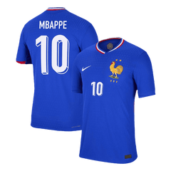 Maillot domicile France MBAPPE #10 Authentique EURO 2024 