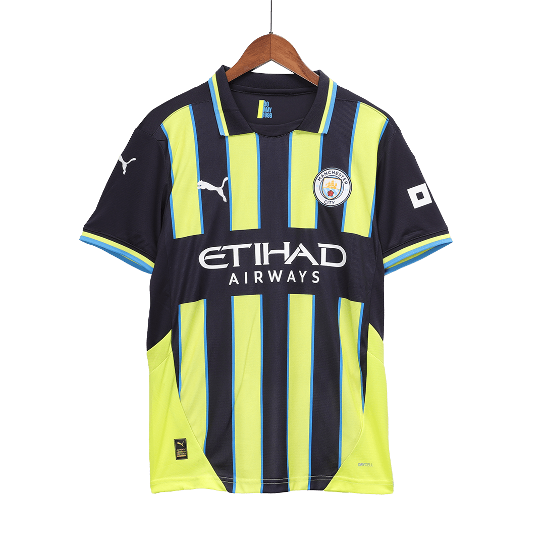 Maillot de football extérieur Manchester City FODEN #47 2024/25