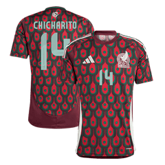 Maillot Mexique CHICHARITO #14 Domicile Copa America 2024 