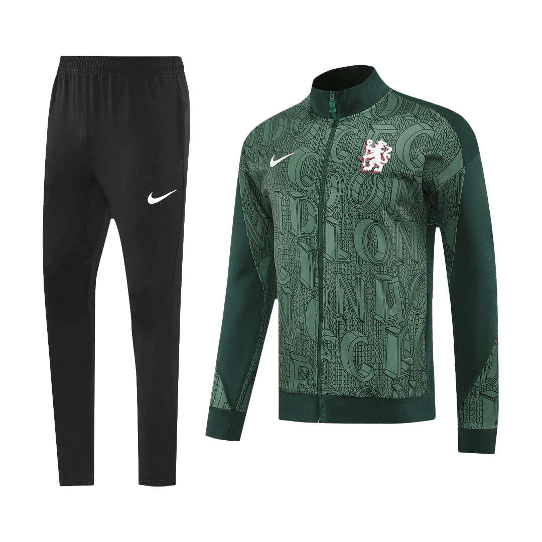 25/26 Chelsea Training Jacket Kit(Jacket+Pants) Green