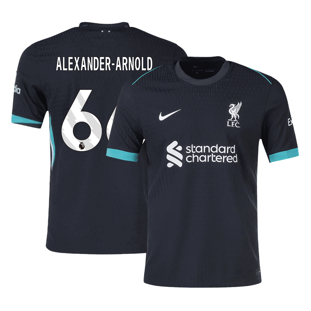 Liverpool ALEXANDER-ARNOLD #66 Away Soccer Jersey Authentic 2024/25