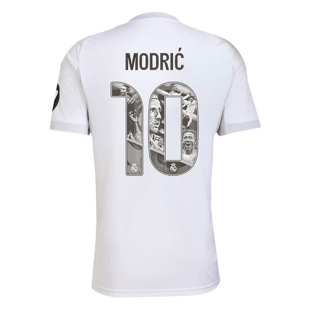 MODRIĆ Special #10 Real Madrid Home Soccer Jersey 2025/26 White