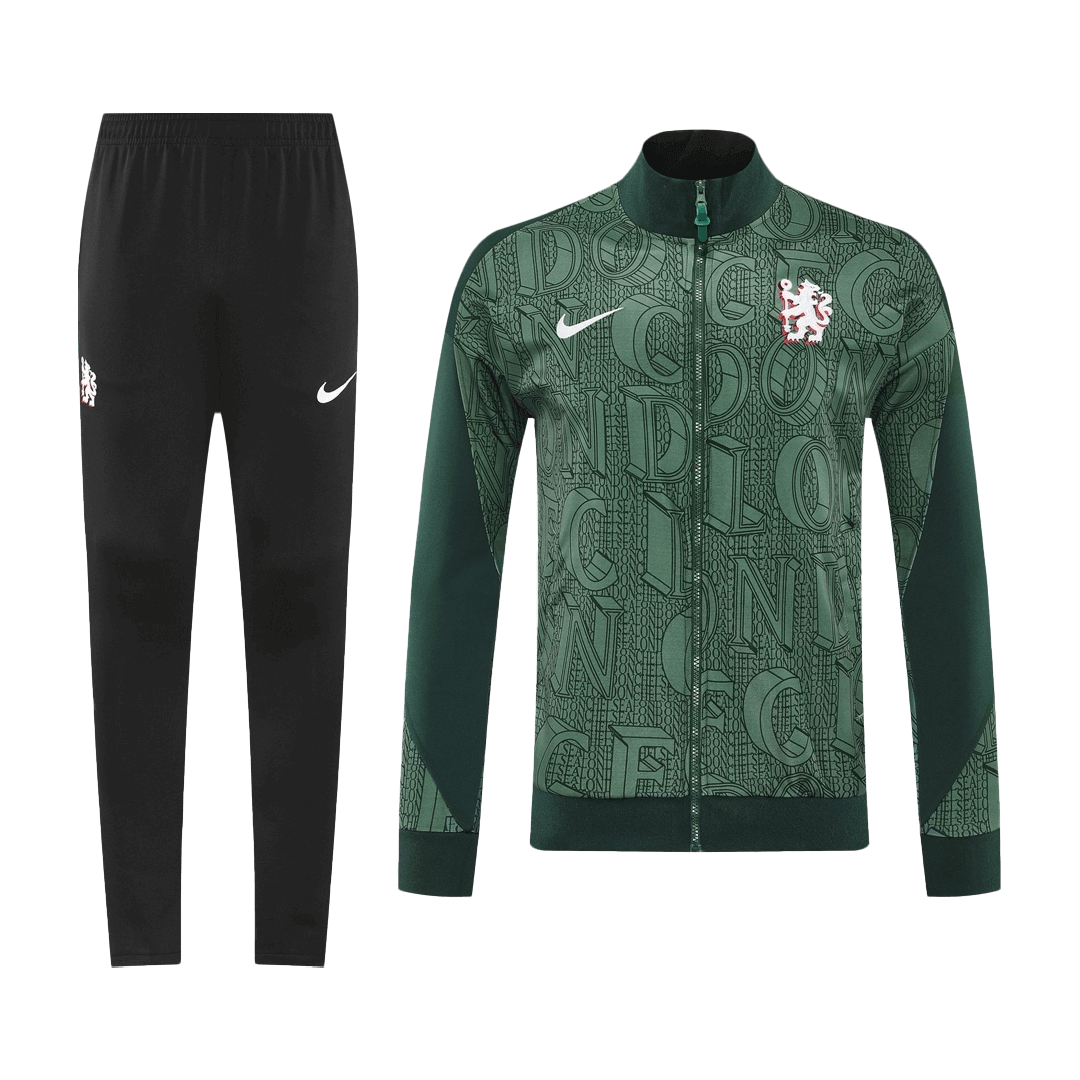 25/26 Chelsea Training Jacket Kit(Jacket+Pants) Green