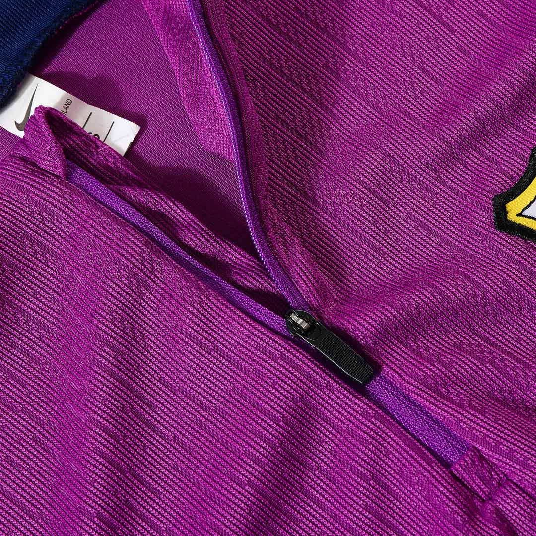 Barcelona Zipper Sweatshirt Kit(Top+Pants) 25/26 Purple