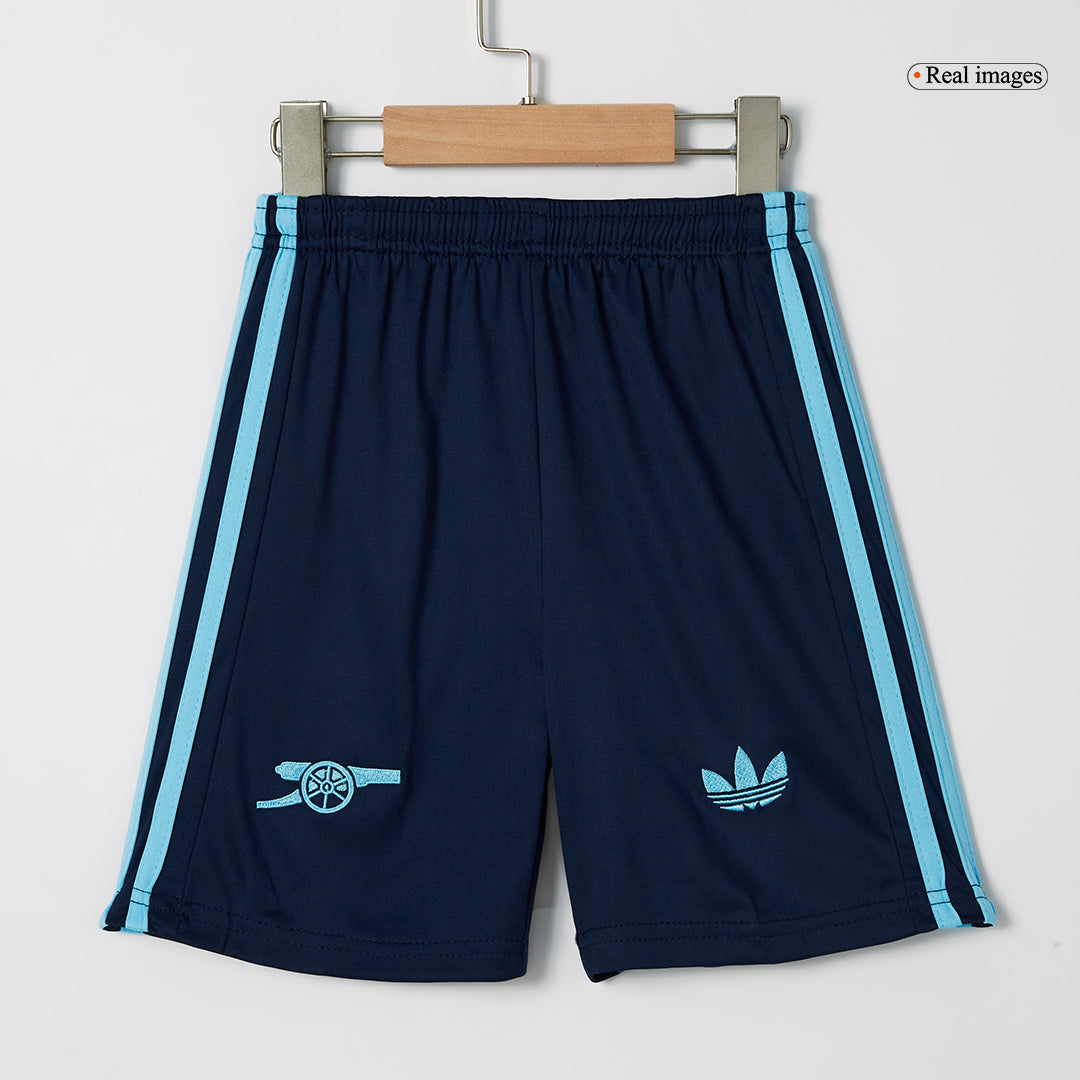 Arsenal Jersey Kit Third Away 2024/25 Kids(Jersey+Shorts)