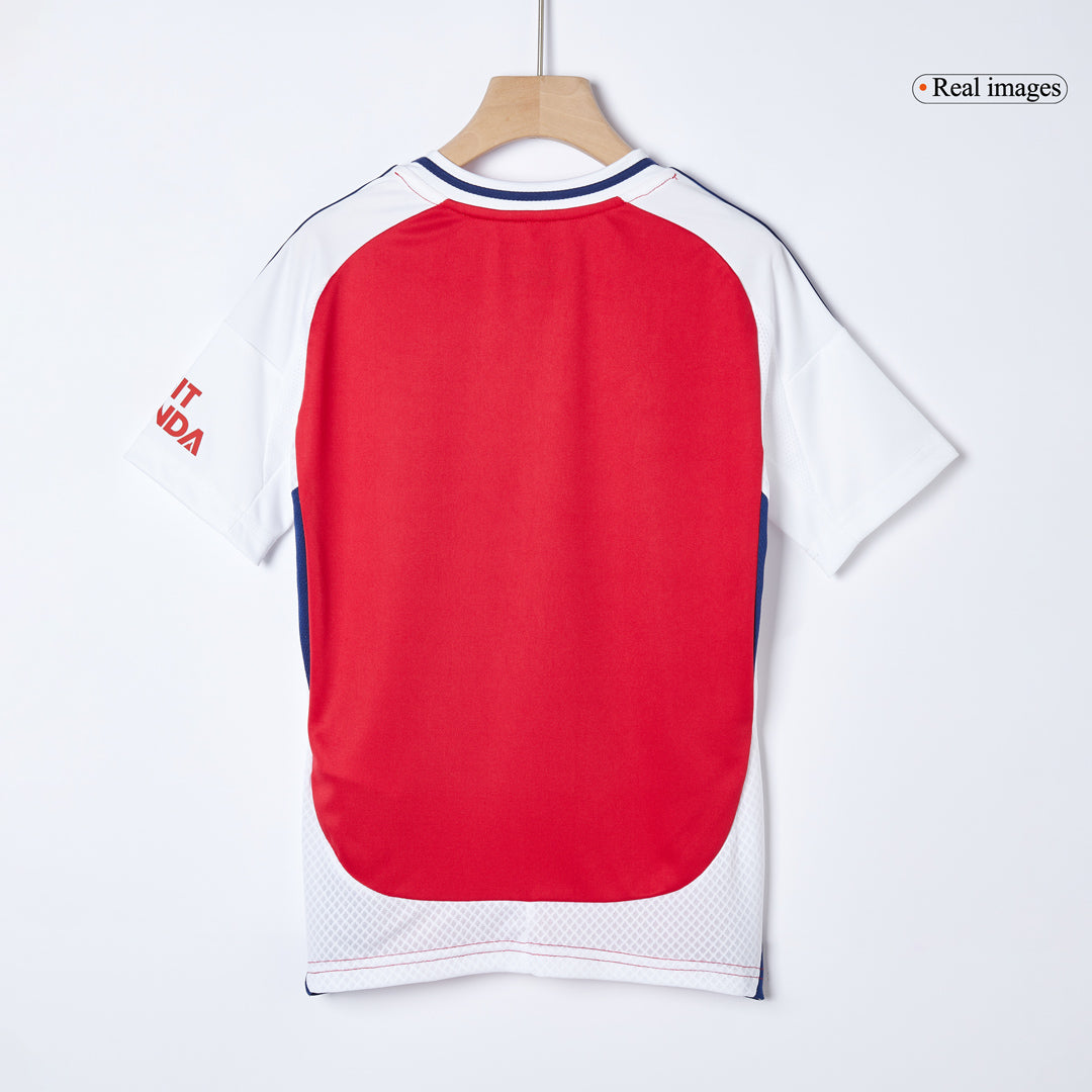 Maillot domicile Arsenal 2024/25 pour enfant (maillot, short, chaussettes)