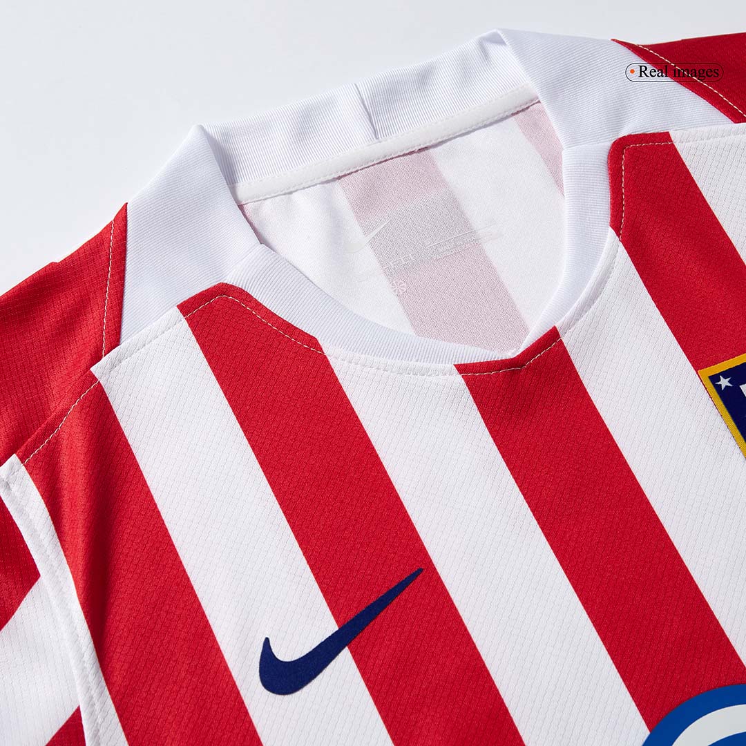 GRIEZMANN #7 Atletico Madrid Home Soccer Jersey 2025/26 Red&White