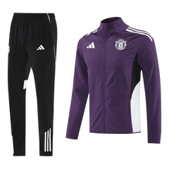 Manchester United Training Tracksuit Kit(Top+Pants) 25/26 Purple