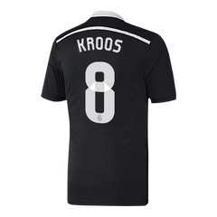 Maillot de football extérieur rétro Real Madrid KROOS #8 2014/15