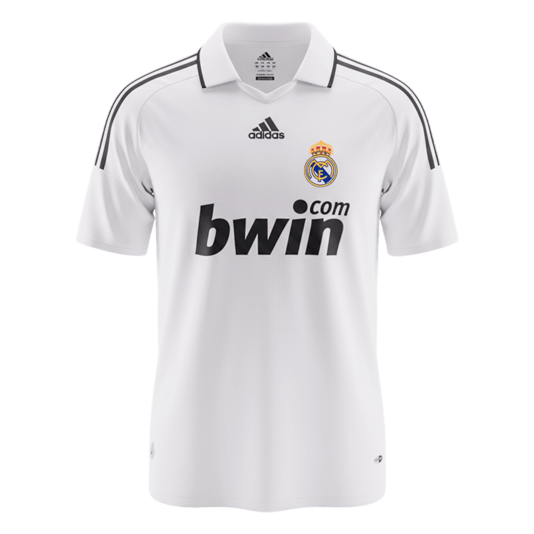 Retro 08/09 Real Madrid Home Soccer Jersey White