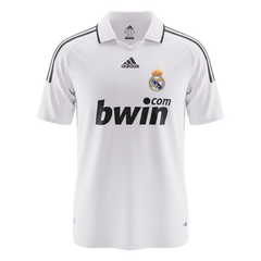 Retro 08/09 Real Madrid Home Soccer Jersey White