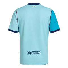 Men Fan Version Barcelona Third Soccer Jersey 2026/27 Blue