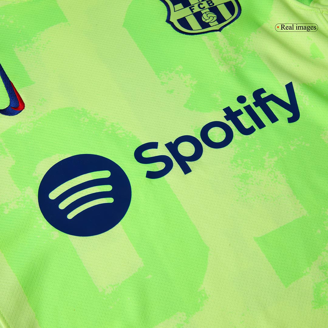 Barcelona Third Away Soccer Jersey Kit 2024/25 (Jersey+Shorts)