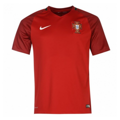 Portugal Home Soccer Jersey Retro 2016