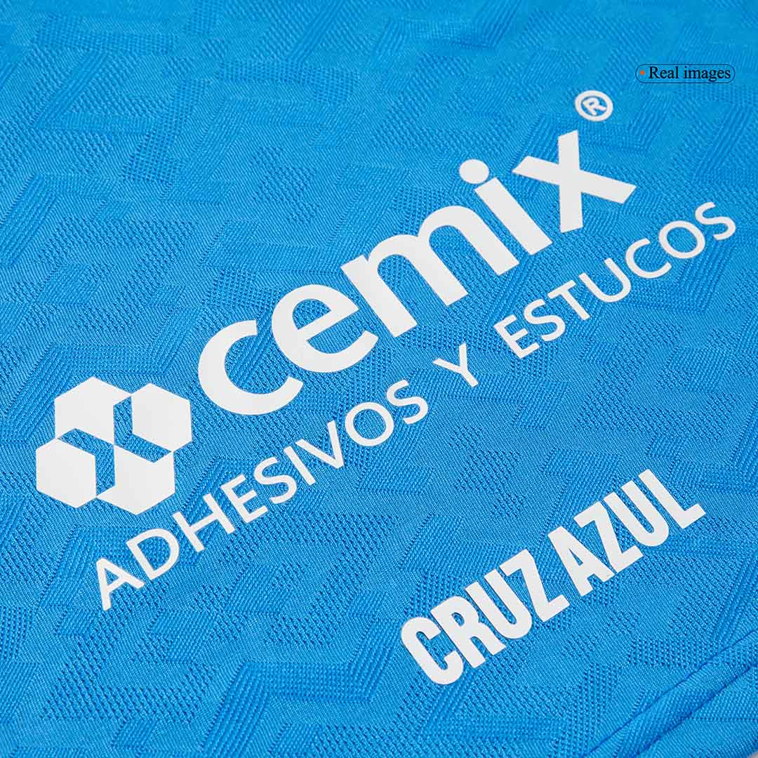 Cruz Azul Heim-Fußballtrikot-Set 2024/25 für Kinder (Trikot + Shorts)