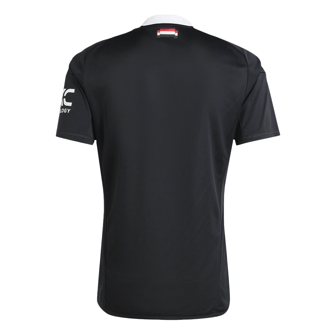 Manchester United Third Away Goalkeeper Soccer Jersey 2024/25 - Black
