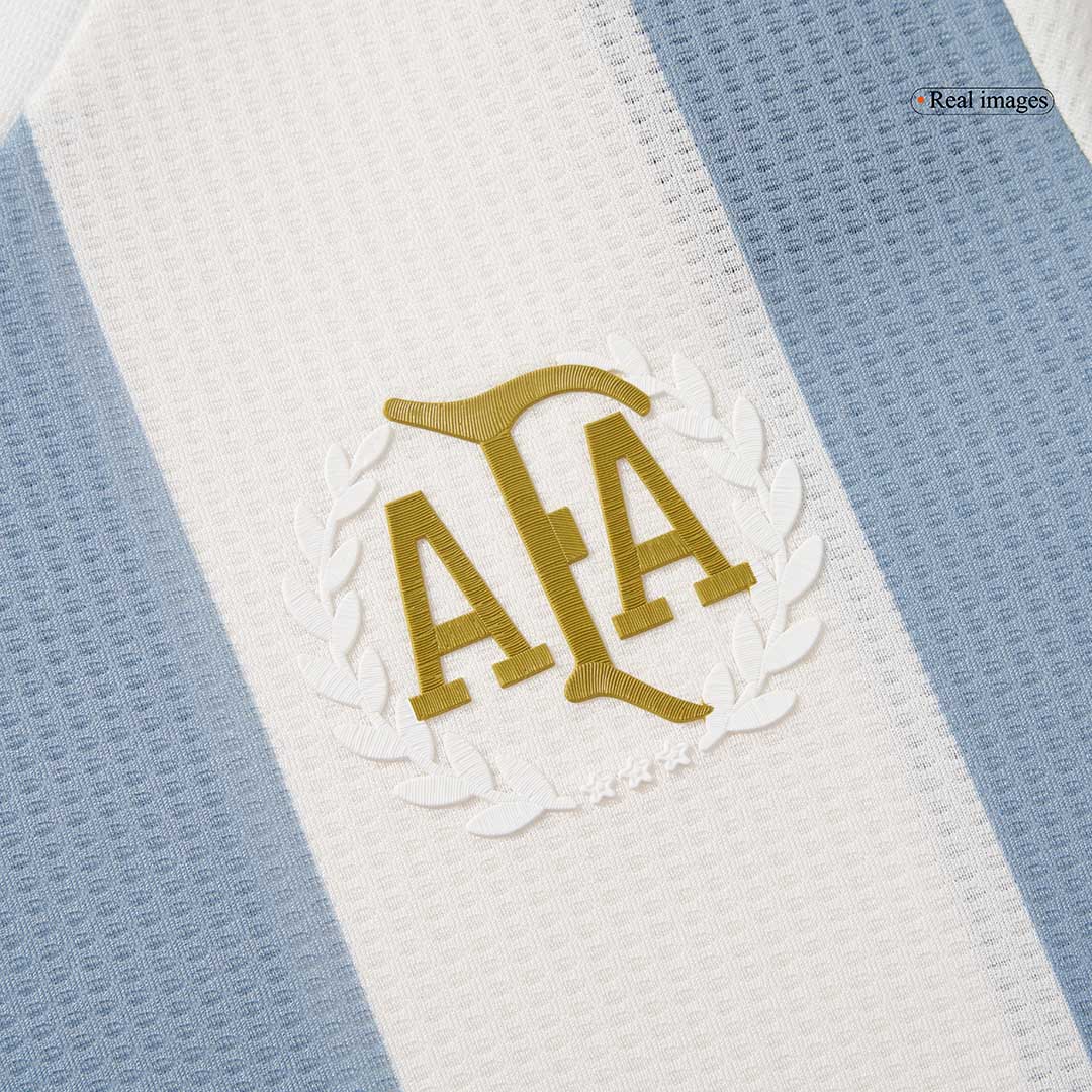 Argentina Soccer Jersey Kit 2024 Kids(Jersey+Shorts) - 50th Anniversary