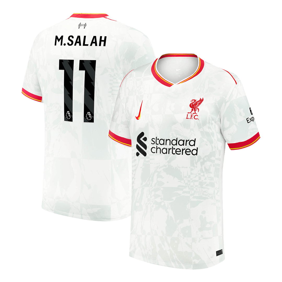 Liverpool M.SALAH #11 Third Away Soccer Jersey 2024/25