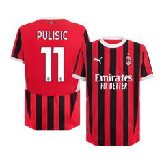 AC Milan PULISIC #11 Home Jersey Authentic 2024/25