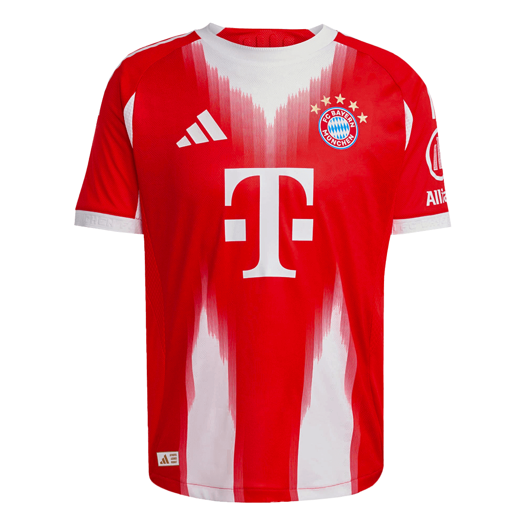 UPAMECANO #2 Authentic Bayern Munich Home Soccer Jersey 2025/26 Red