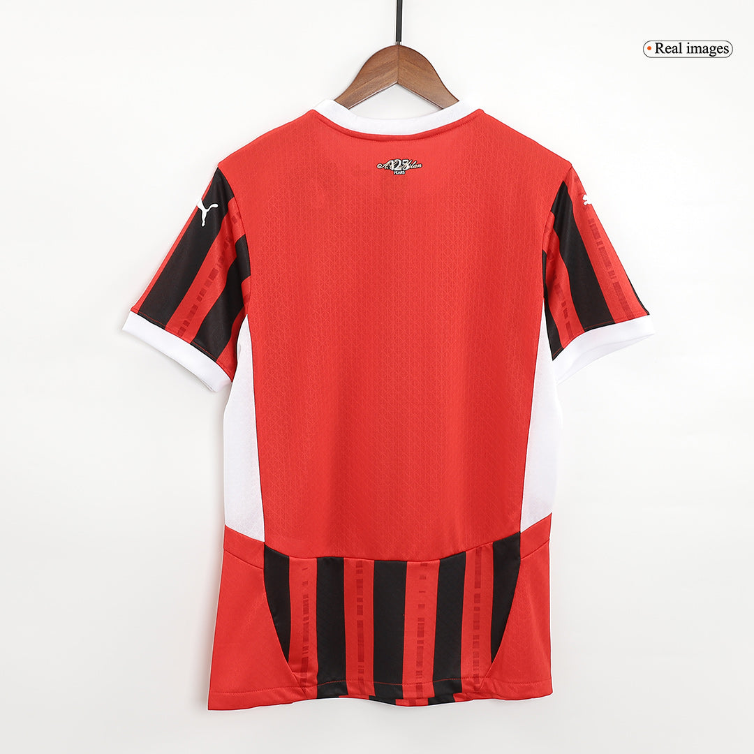 AC Milan GIMENEZ #7 Home Soccer Jersey Authentic 2024/25