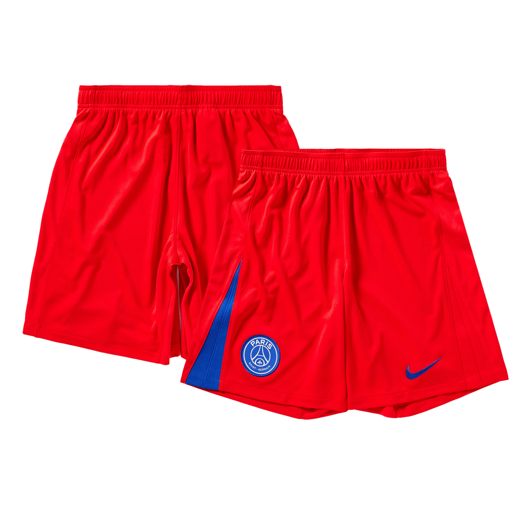 PSG Third Away Shorts 25/26 Red