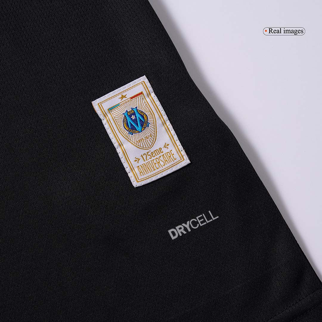 Marseille Goalkeeper Soccer Jersey 2024/25 - Black（125th Anniversary）
