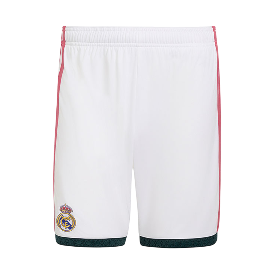 Men 2026/27 Real Madrid Home Soccer Shorts White
