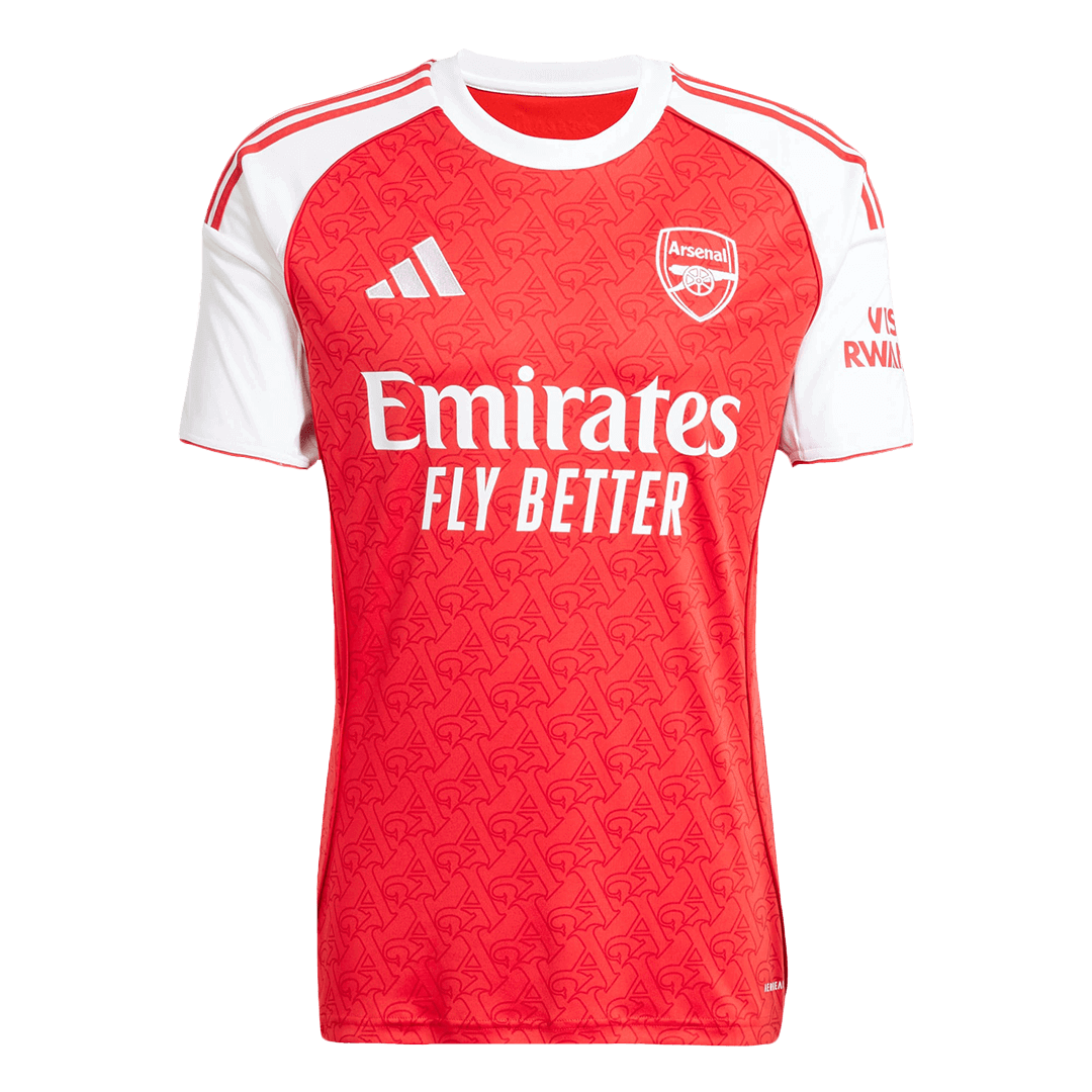 Arsenal Home Soccer Jersey 2025/26 Red