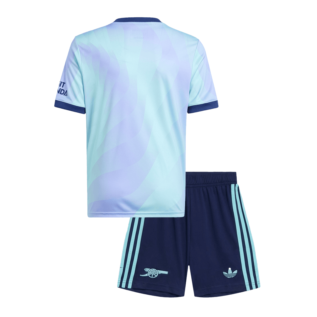 Arsenal Jersey Kit Third Away 2024/25 Kids(Jersey+Shorts)