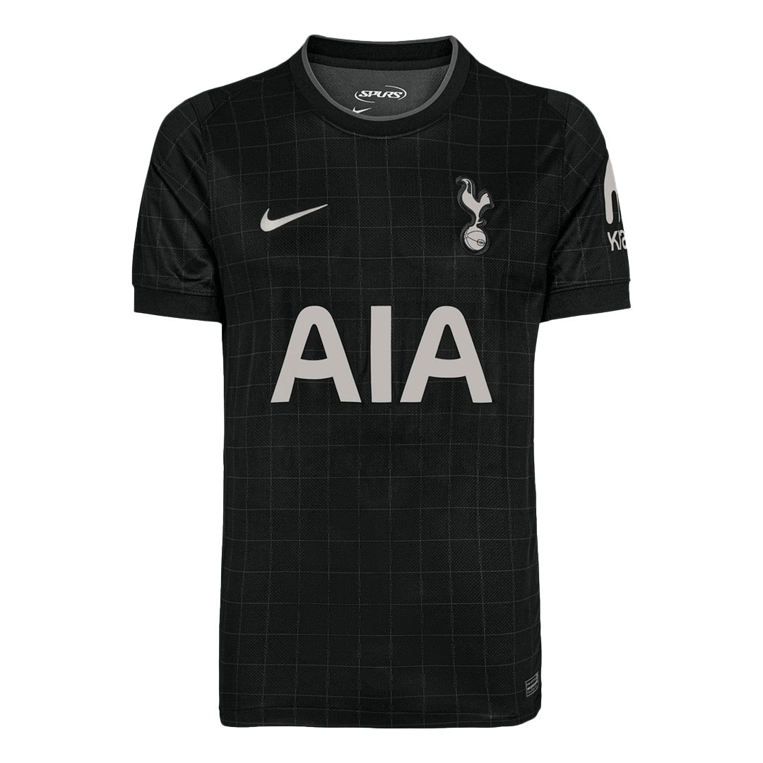 DRAGUSIN #3 Tottenham Hotspur Away Soccer Jersey 2025/26 Black