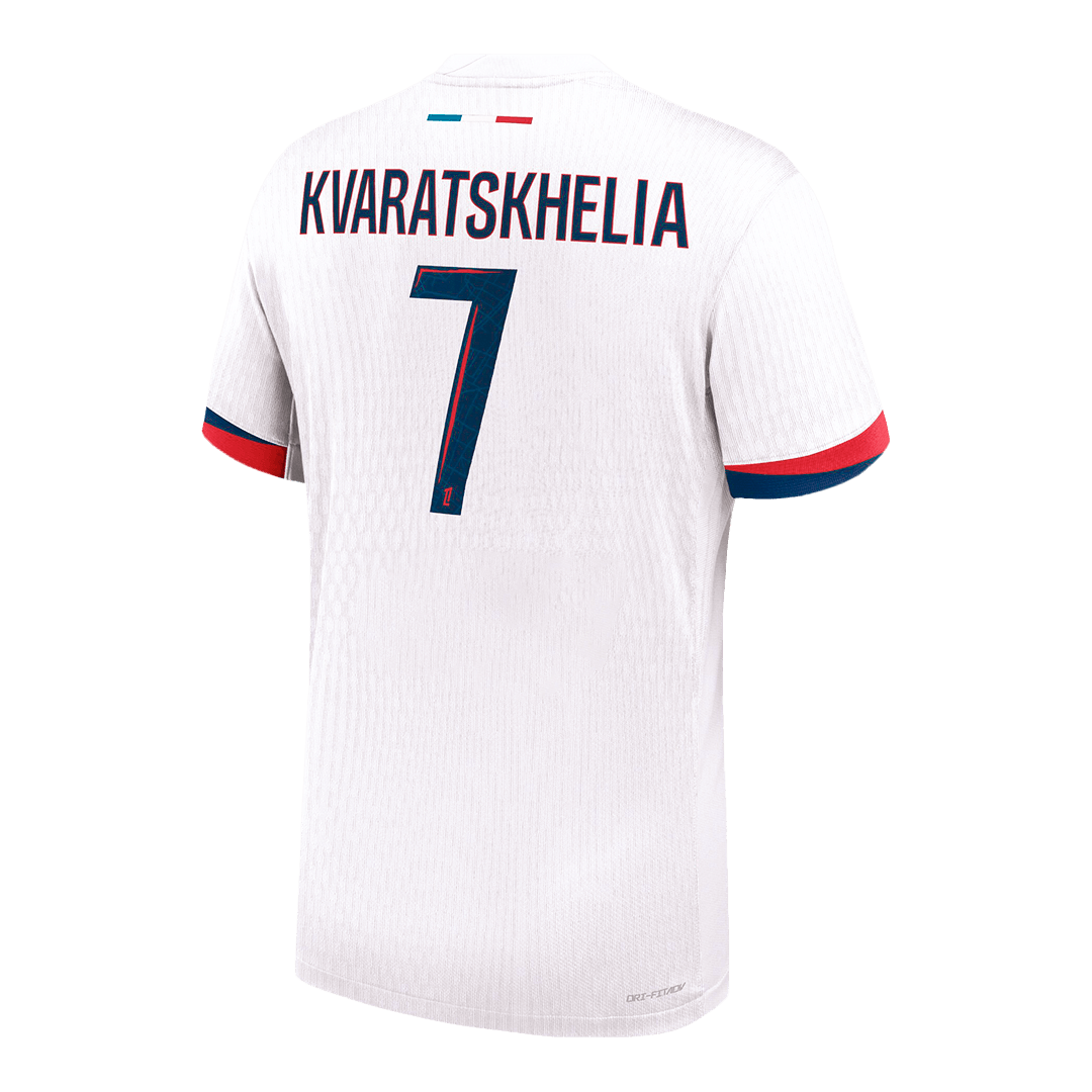 PSG KVARATSKHELIA #7 Away Soccer Jersey Authentic 2024/25