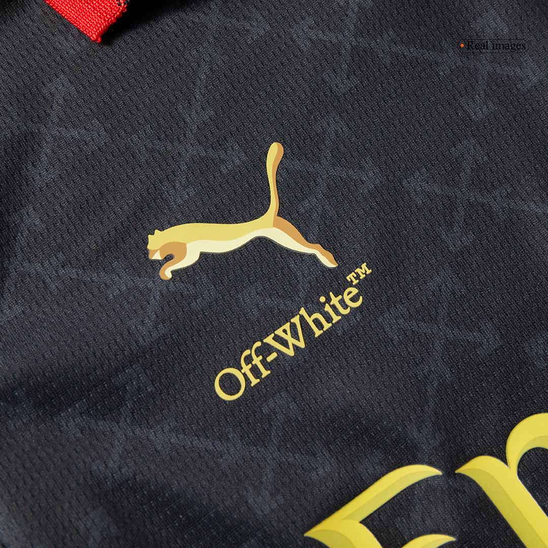 AC Mailand Viertes Auswärts-Fußballtrikot (Trikot + Shorts) 2024/25 Grün &amp; Schwarz für Kinder