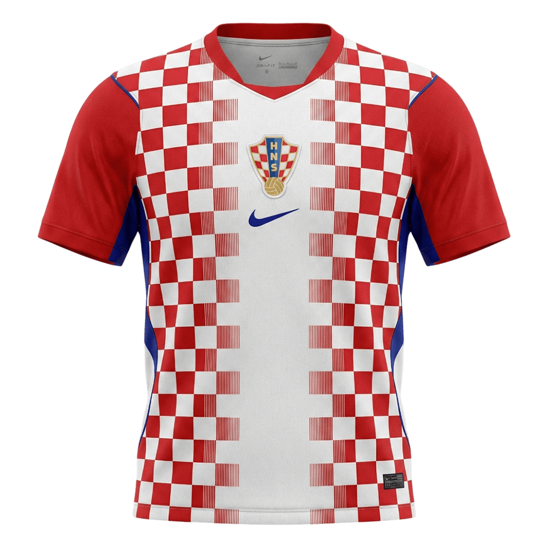 Croatia Home Soccer Jersey World Cup 2026 Red&White