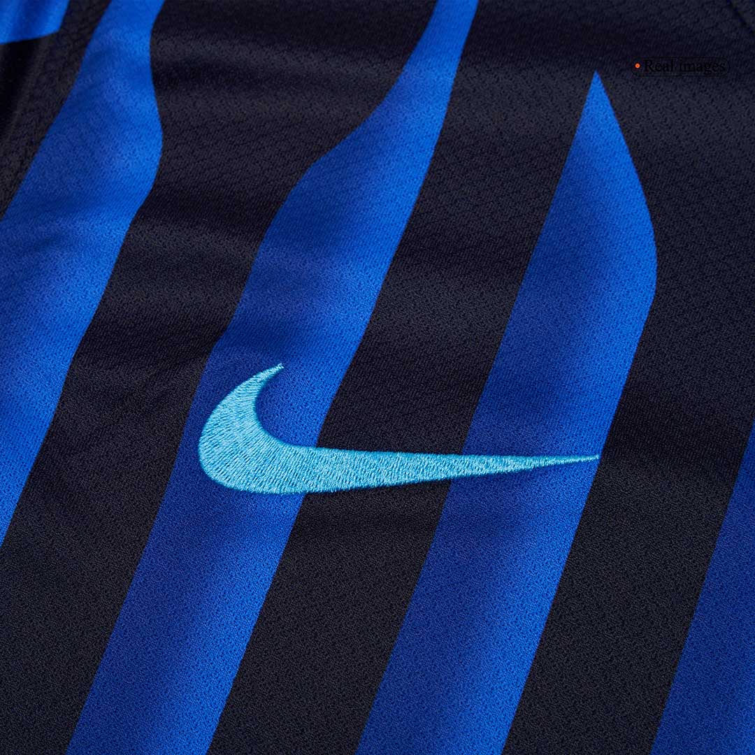 DUMFRIES #2 Inter Milan Home Soccer Jersey 2025/26 Blue&Black