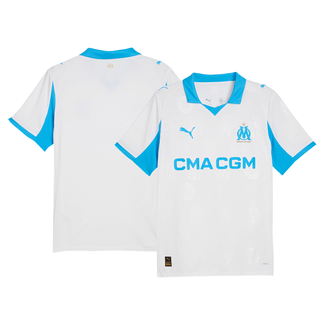 Marseille Home Soccer Jersey 25/26 White