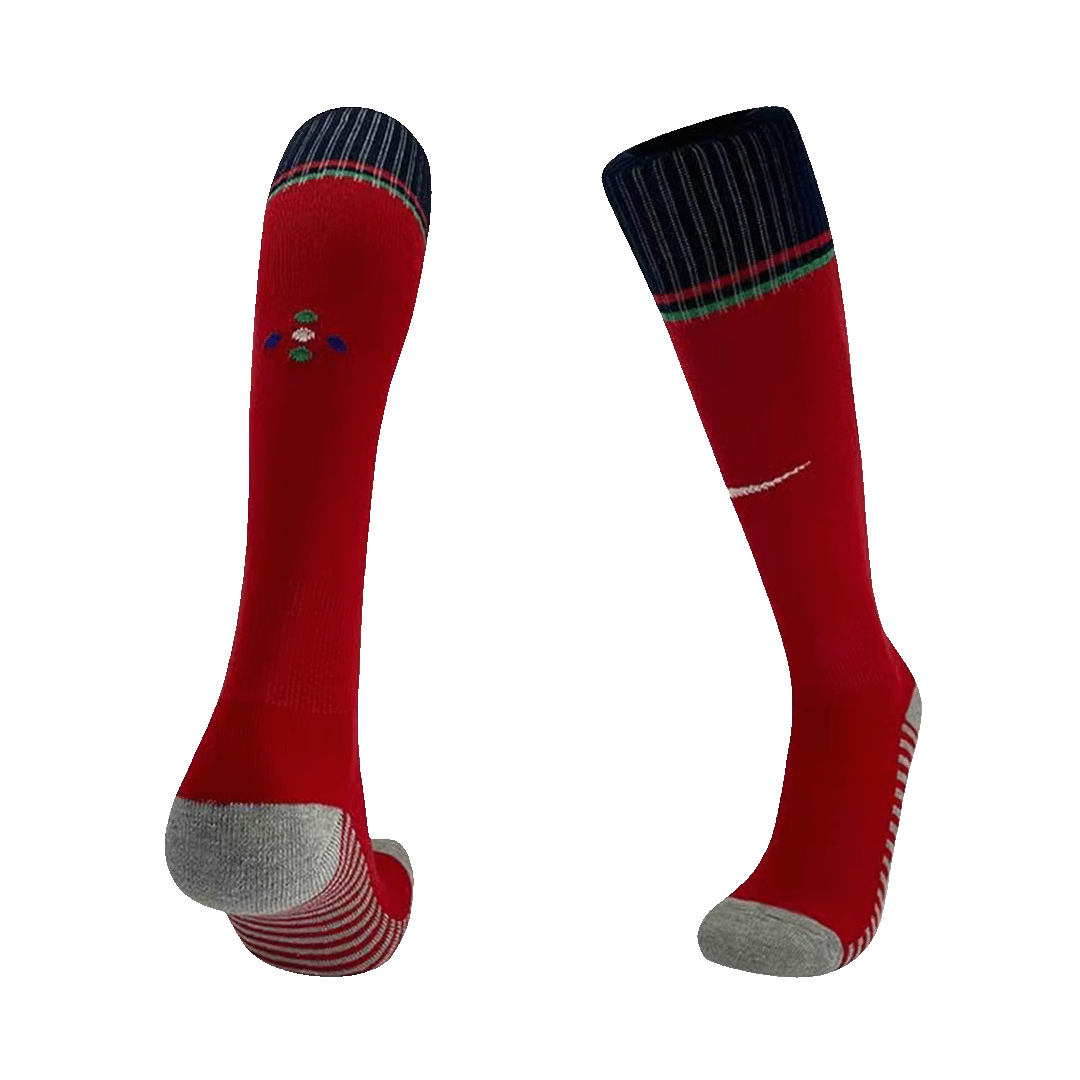 Portugal Home Soccer Socks 2024 Kid