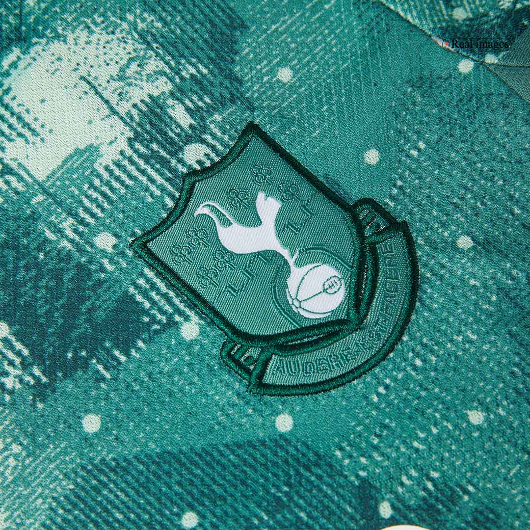 Tottenham Hotspur Auswärts-Fußballtrikot 2024/25, Kinder (Trikot + Shorts)