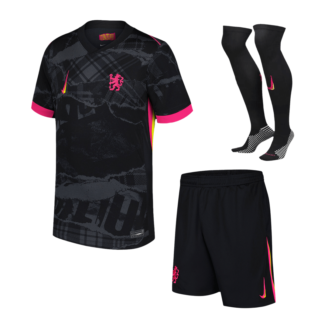 Chelsea Auswärts-Fußballtrikot 2024/25 (Trikot + Shorts + Socken)