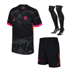 Chelsea Auswärts-Fußballtrikot 2024/25 (Trikot + Shorts + Socken)