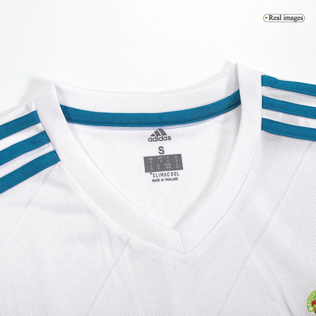 Maillot rétro blanc domicile Real Madrid 17/18 (version joueur) 