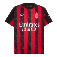 Maillot domicile AC Milan 2025/26 rouge et noir