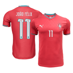 JOÃO FÉLIX #11 Player Version Portugal Home Soccer Jersey World Cup 2026 Red