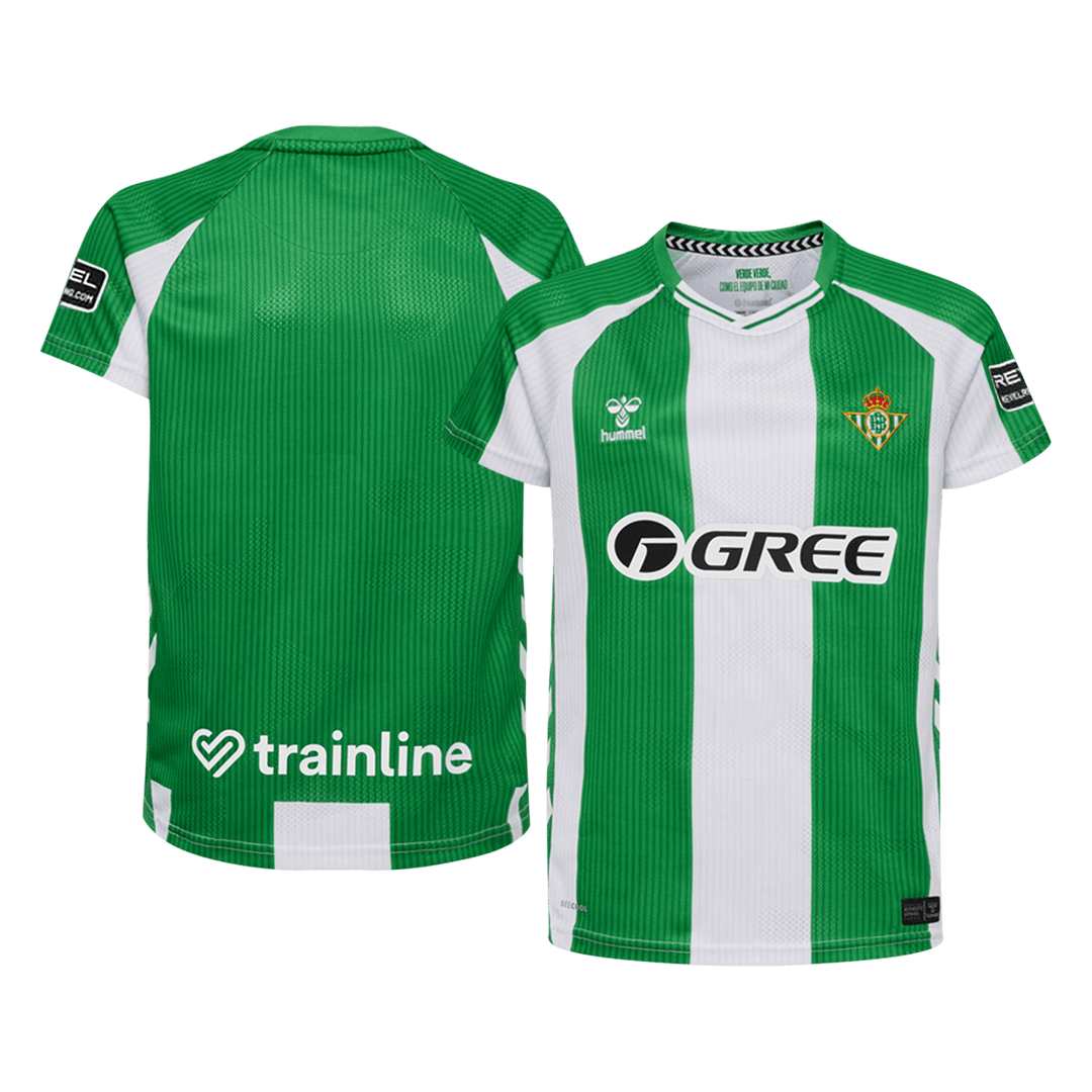 Real Betis Home Jersey 25/26 Green&White