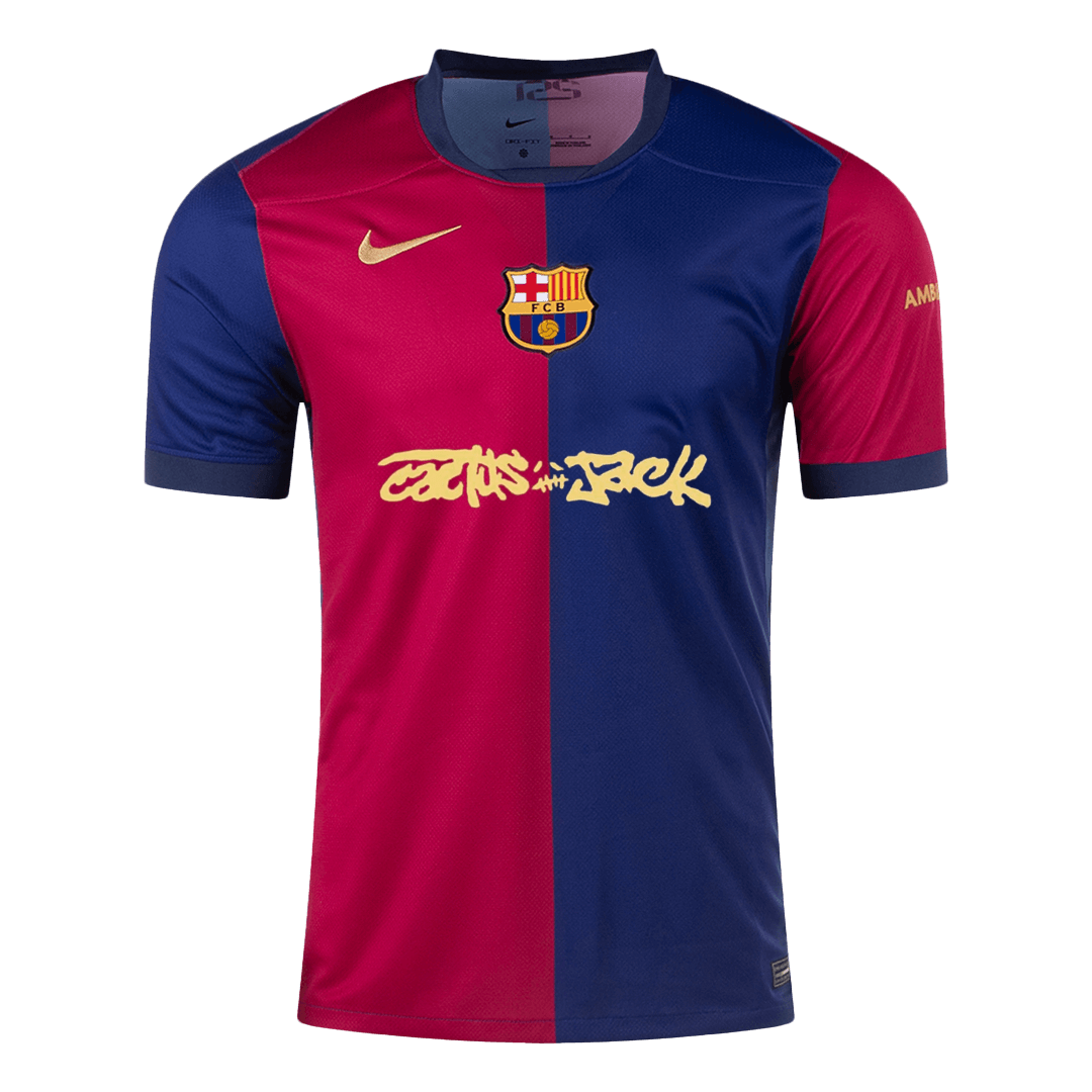 Barcelona Home Jersey 2024/25 X Travis Scott