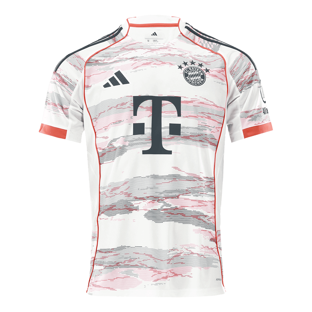 KIMMICH #6 Bayern Munich Away Soccer Jersey 2025/26 White
