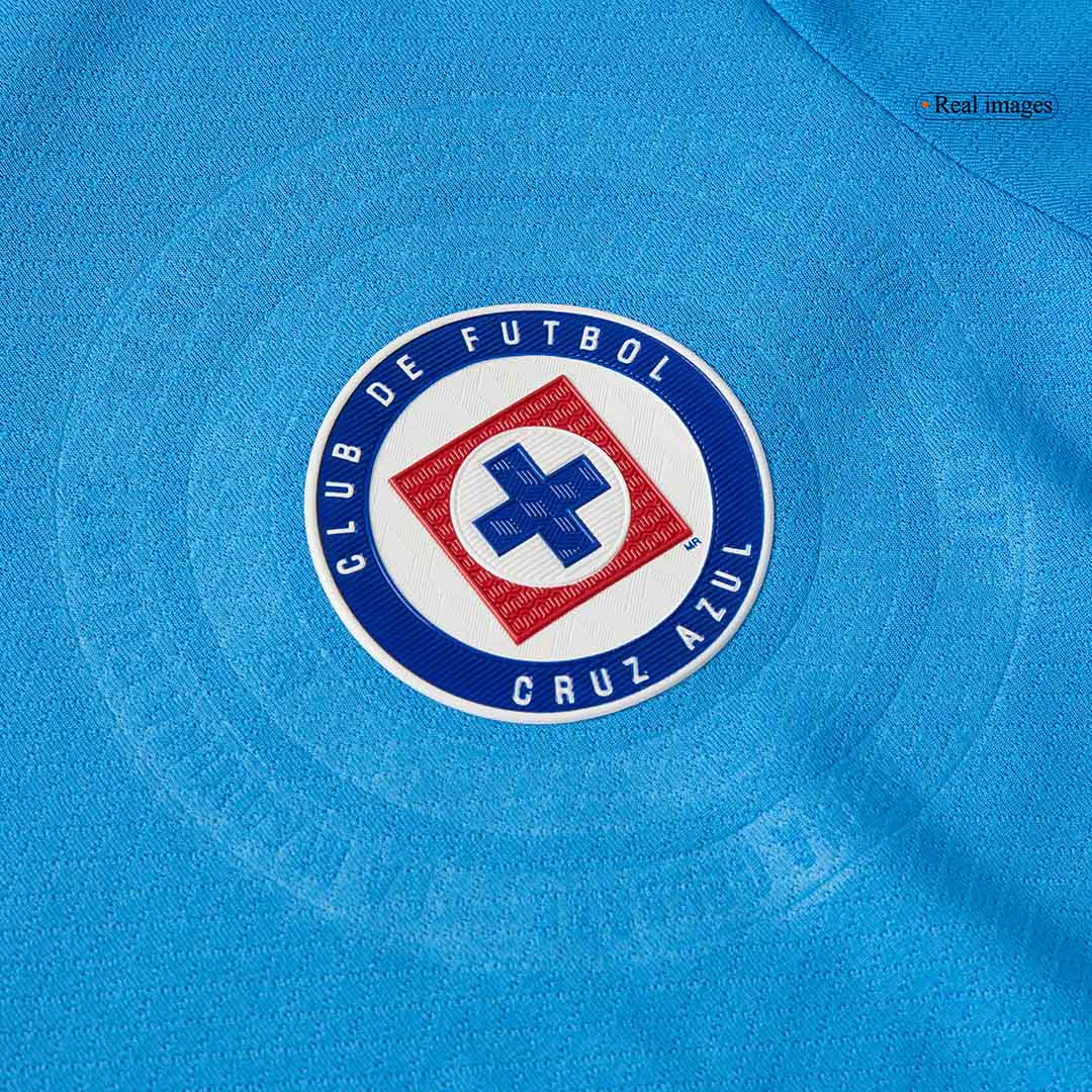 Cruz Azul Heim-Fußballtrikot-Set 2024/25 für Kinder (Trikot + Shorts)