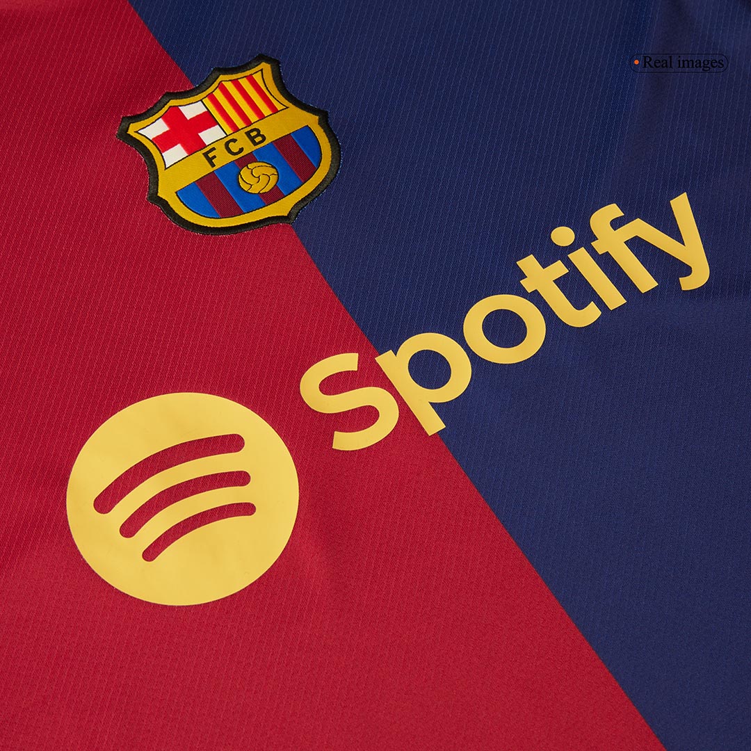Barcelona RAPHINHA #11 Home Soccer Jersey 2024/25 - UCL Edition
