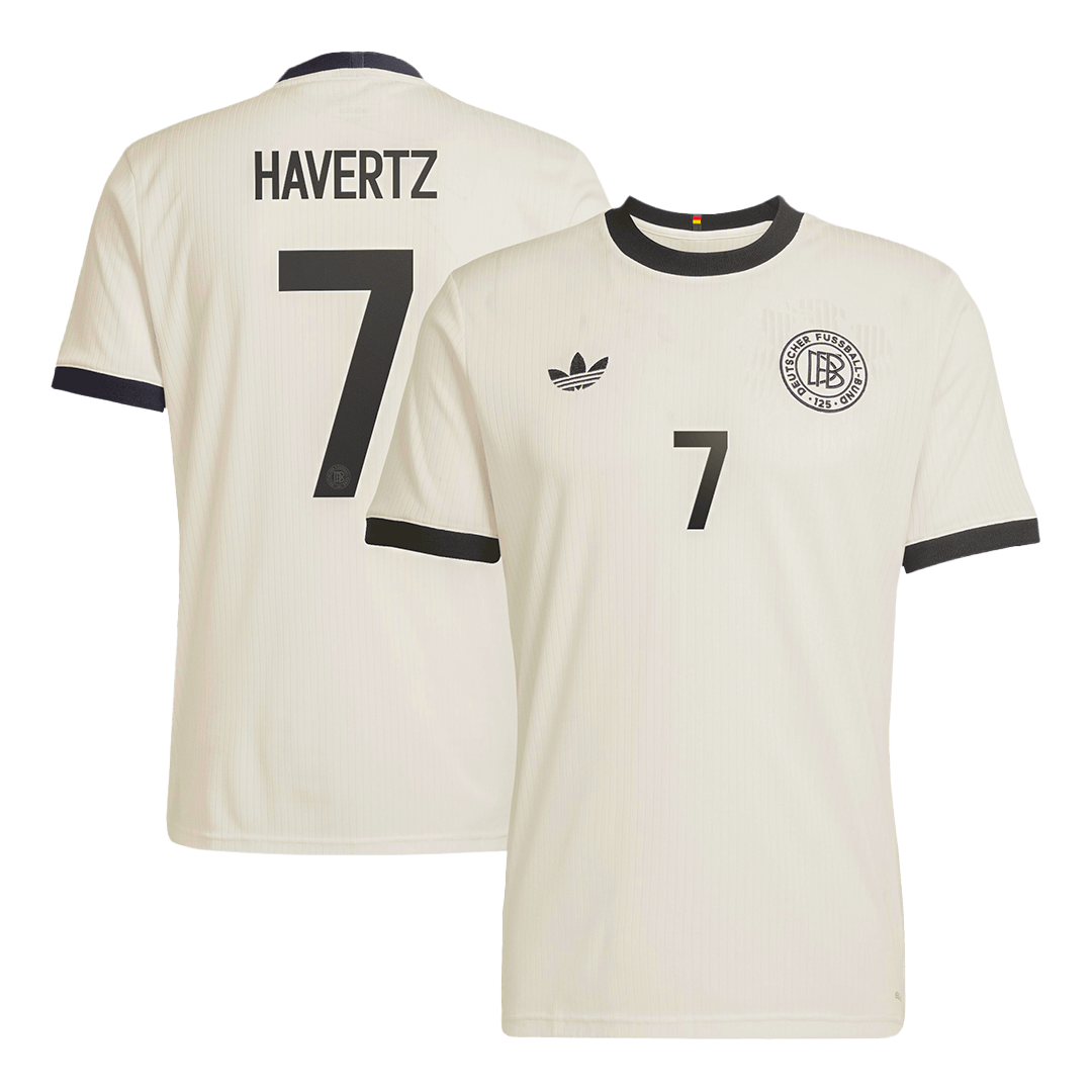 Maillot de football Allemagne HAVERTZ #7 2025 - 125e anniversaire